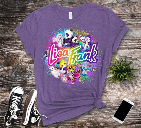 lisa frank shirt|lisa frank jibbitz set.